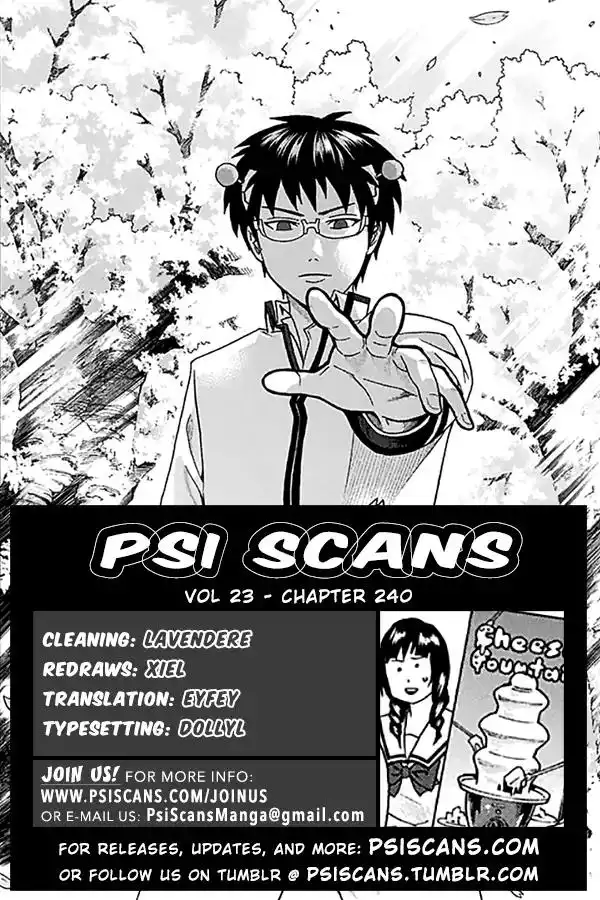 Saiki Kusuo no Psi Nan Chapter 240 1